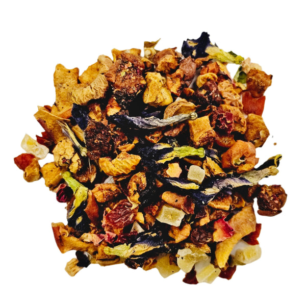 Butterfly Pea Flower & Mango Fruit Tea (No Caffeine) - Sundial Tea